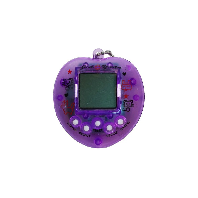 Virtual Pet Toy - Transparent Purple - لعبة